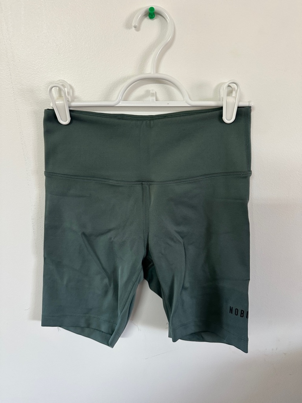 NOBULL Dark Green High-Rise Women's Bike Shorts